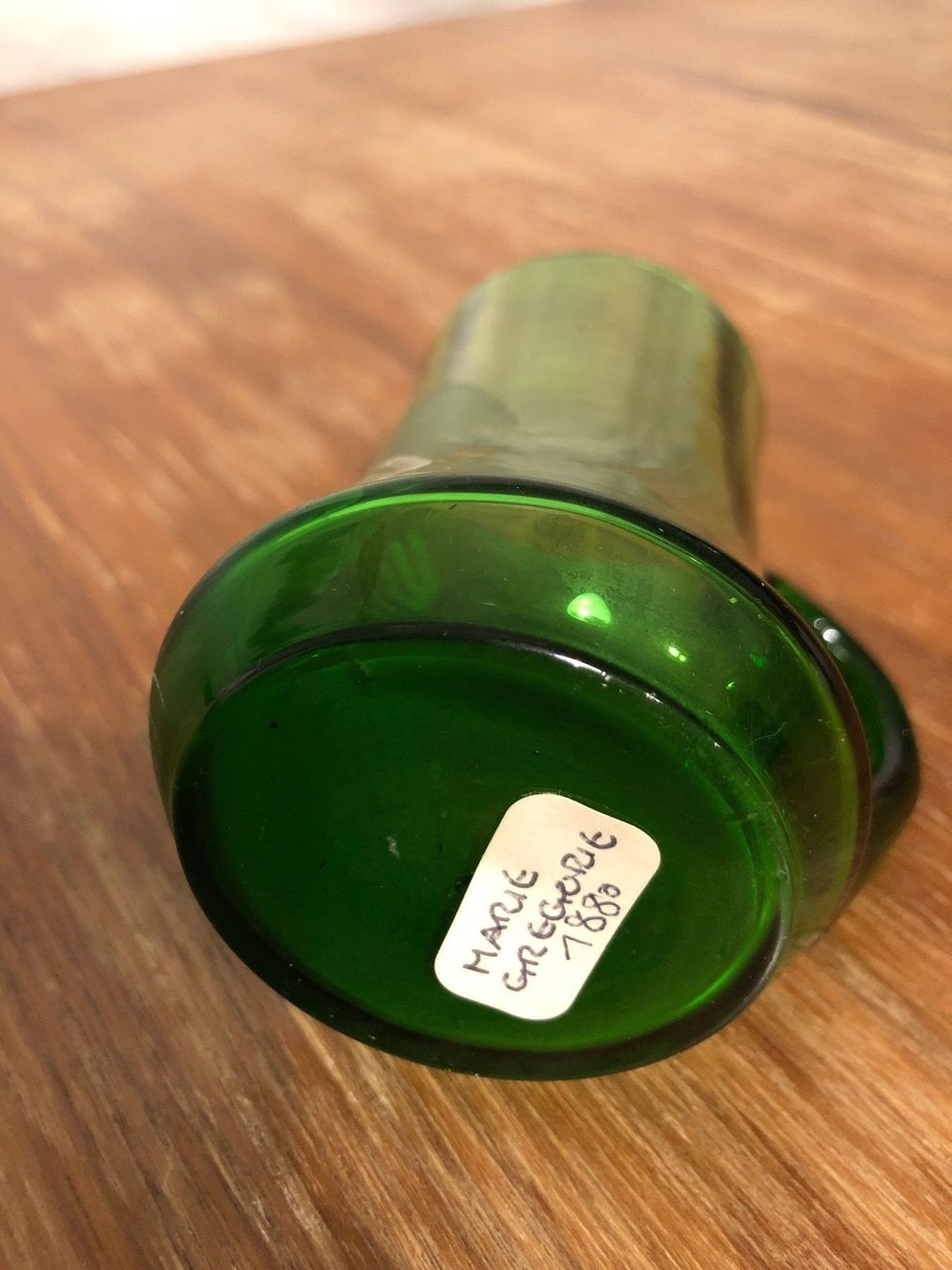 Bicchieri: henkelglas 1880 bemalt, marie gregorie – Usato da Basel venduto da dept 3