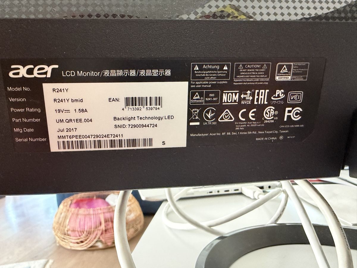 Acer Monitore: acer Monitor – Gebraucht aus Steffisburg von Tim_36 3