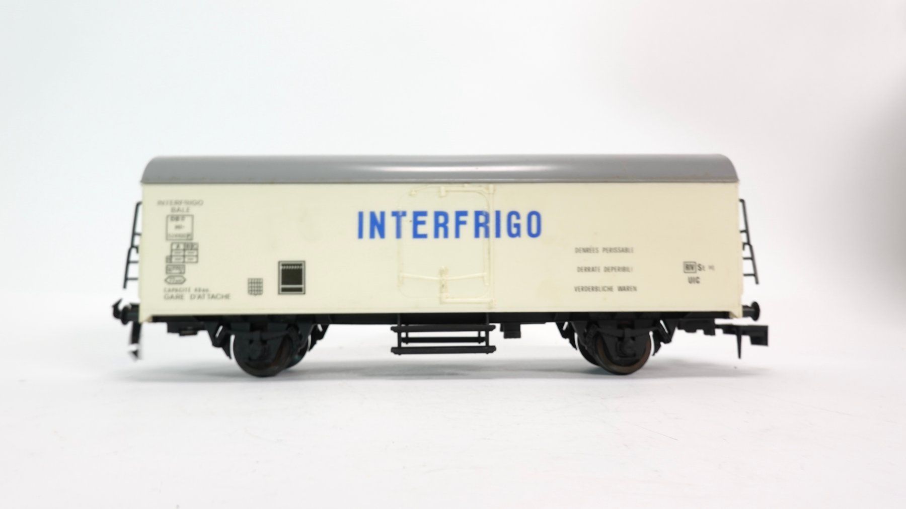 Lima Modellini di ferrovie: e72 Lima Spur 0 Güterwagen Interfrigo  / Spielware | 970 – Usato da Thun venduto da evinka_gmbh 3