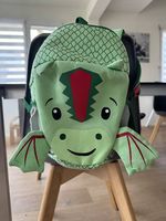 Kinder Rucksack Dino/Drachen grün