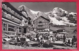KLEINE SCHEIDEGG MIT EIGER UND MÖNCH, 31.8.1955