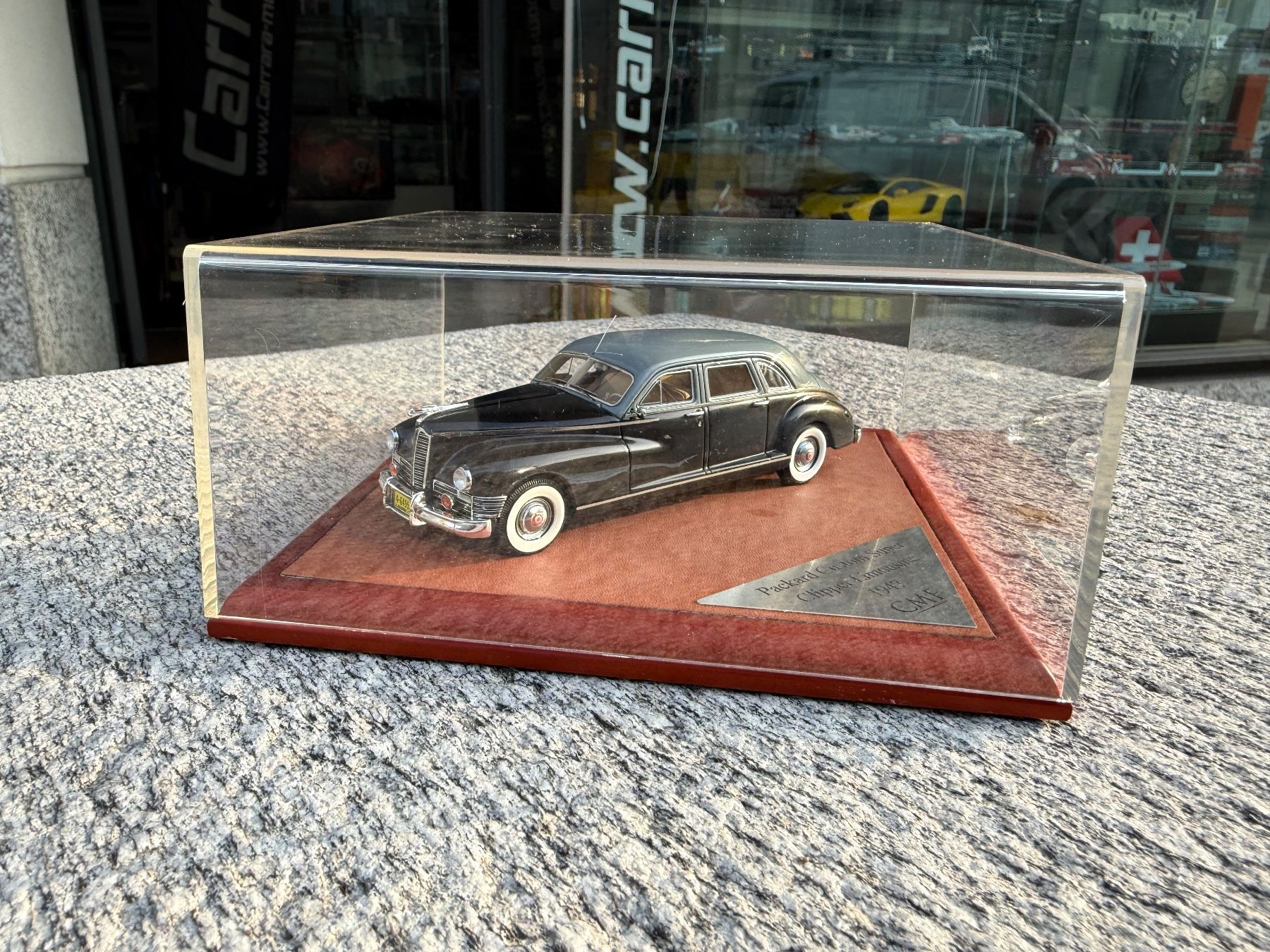 Modellini d'auto: CMF Packard Custom super Clipper 1947 Limo 1:43 – Usato da Chiasso venduto da Carrara-Modellismo