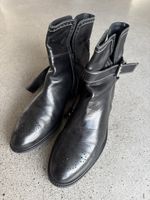 Stiefeletten Chelsea schwarz Gr. 38