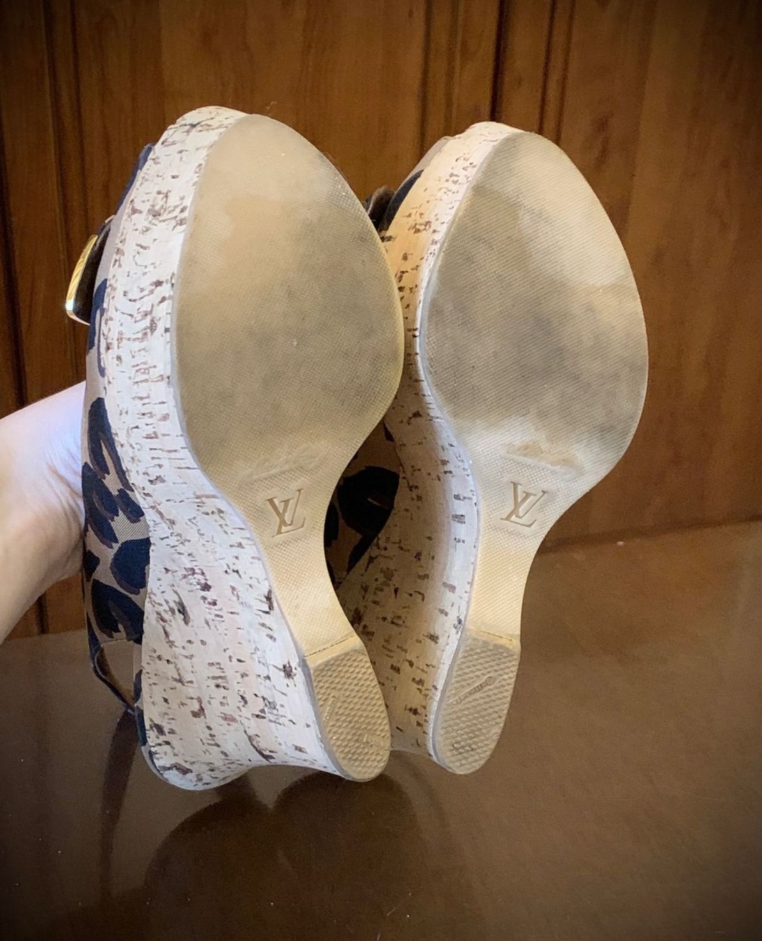 Louis Vuitton Damenschuhe: Louis Vuitton sandalen, Plateauschuhe original – Gebraucht aus Zell LU von AliAli24 3