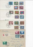 Pro Patria FDC 1955/58/59/60