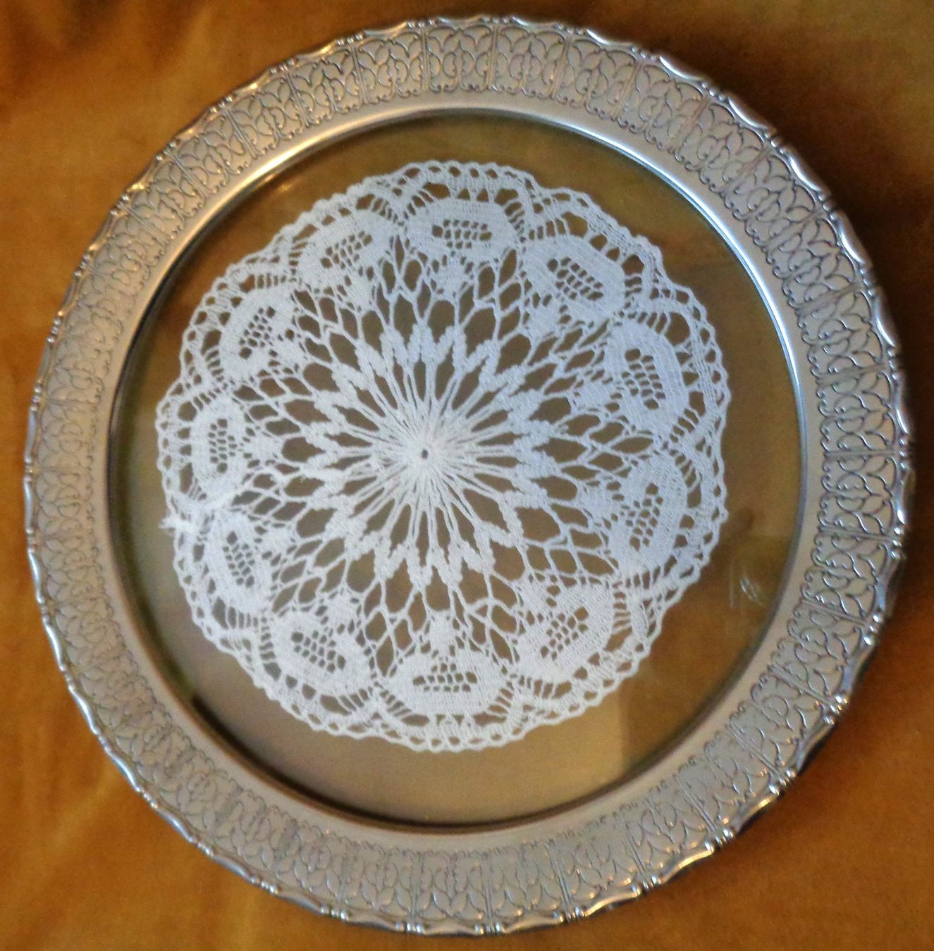 Piatti di portata: FANTASTIC VINTAGE ROUNDE 13 SILVER PLATTE – Usato da Lausanne venduto da kiliman73 1