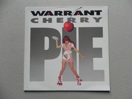LP US Heavy Metal Hardrock Glam Band Warrant 1990 Cherry Pie