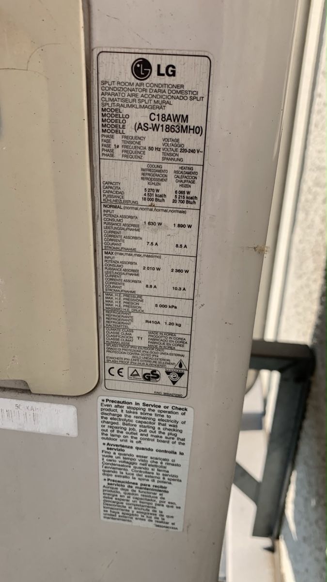 LG Condizionatori: LG Split-Klimaanlage – Usato da Zürich venduto da Syossmen 7