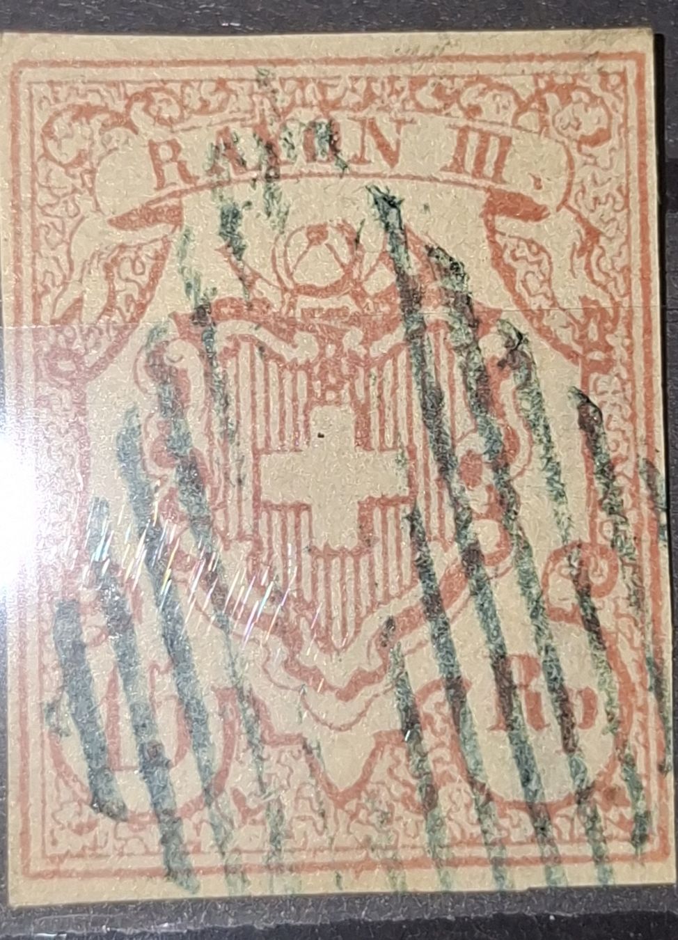 Tutti i francobolli: Rayon Lot Nr 20 – Usato da Balgach venduto da SIMEON27 5