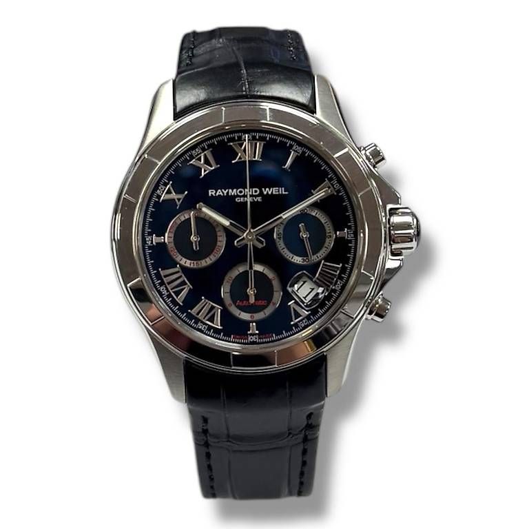 Uhren: Raymond Weil Parsifal Chronograph – Gebraucht aus Carouge GE von hcashcarouge