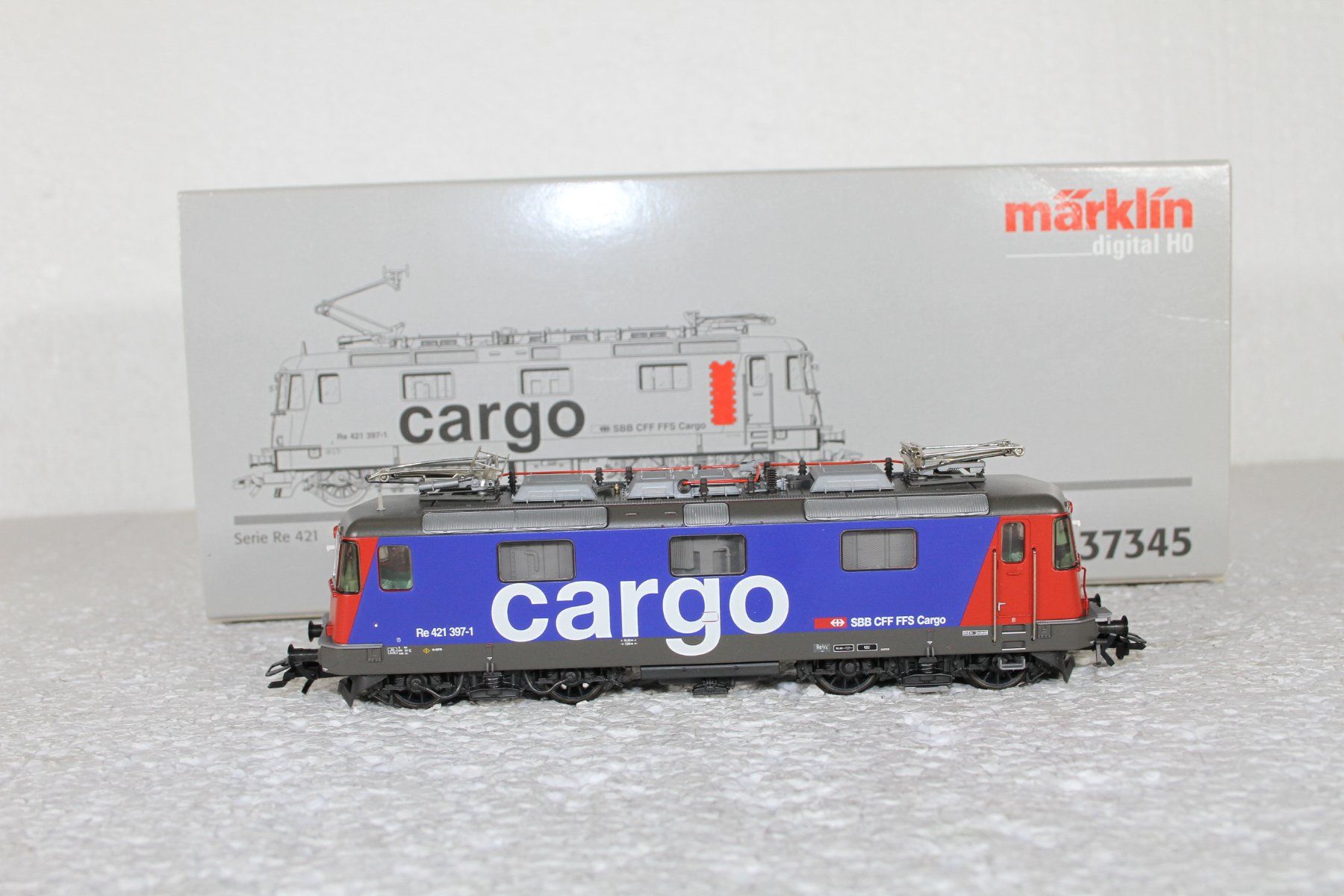 Märklin Modellini di ferrovie: Märklin 37345 SBB Cargo Re 421, Re 4/4 – Usato da Triesen venduto da gleis8 3