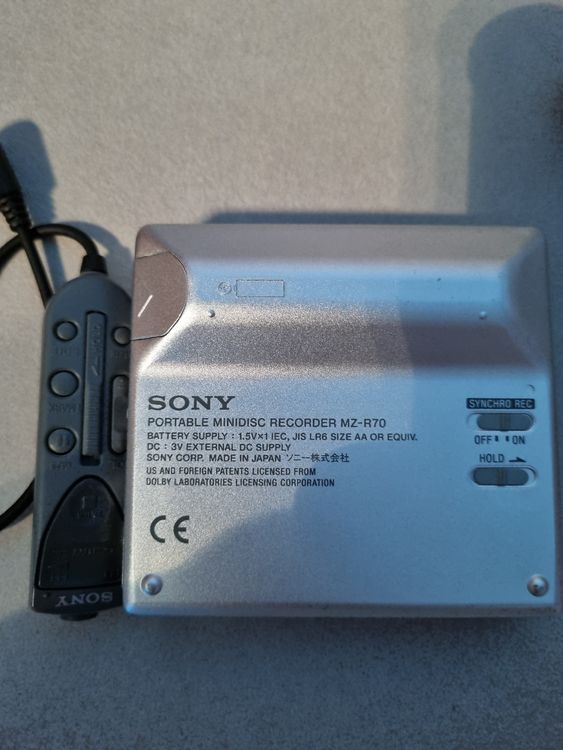 sony walkman digitale recording MZR70 Kaufen auf Ricardo