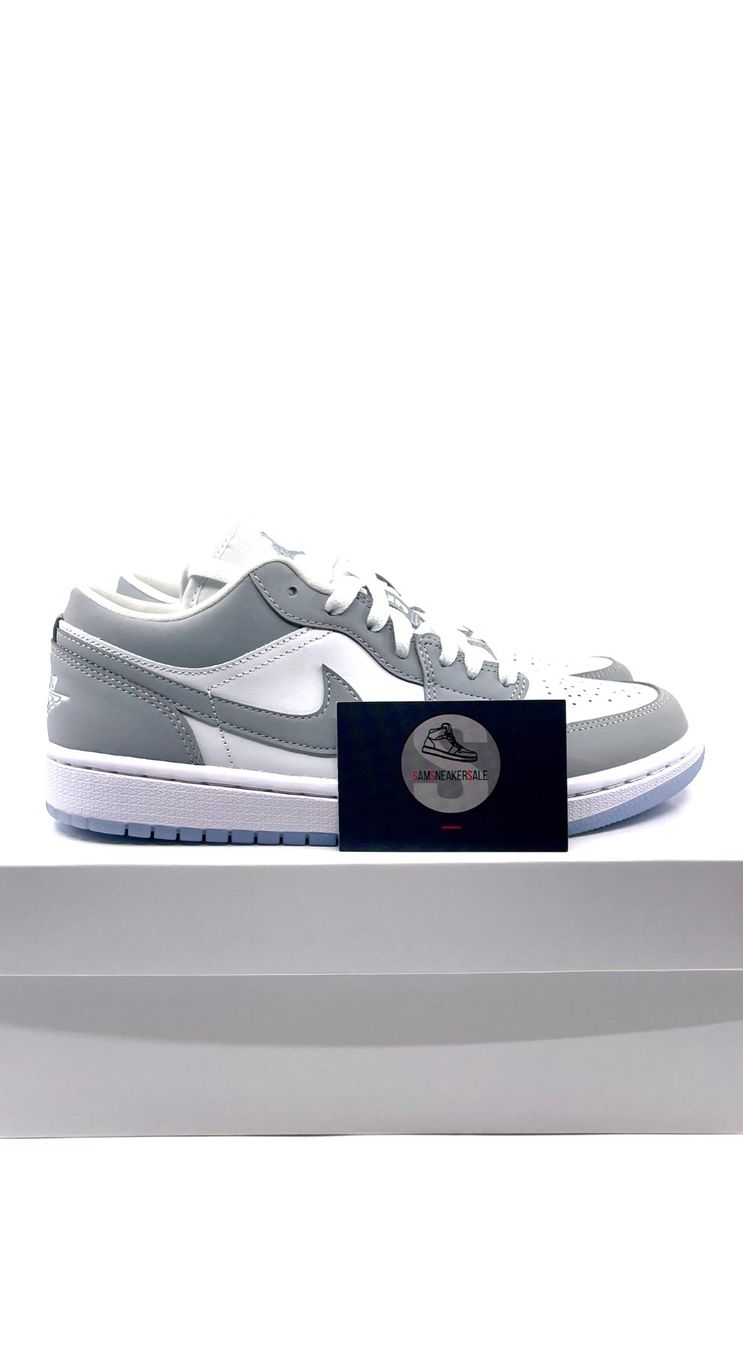 Jordan Scarpe da uomo: Jordan 1 Low Wolf Grey Grösse EU 40 – Nuovo e nell'imballaggio originale da Küsnacht ZH venduto da SamSneakerSale 2