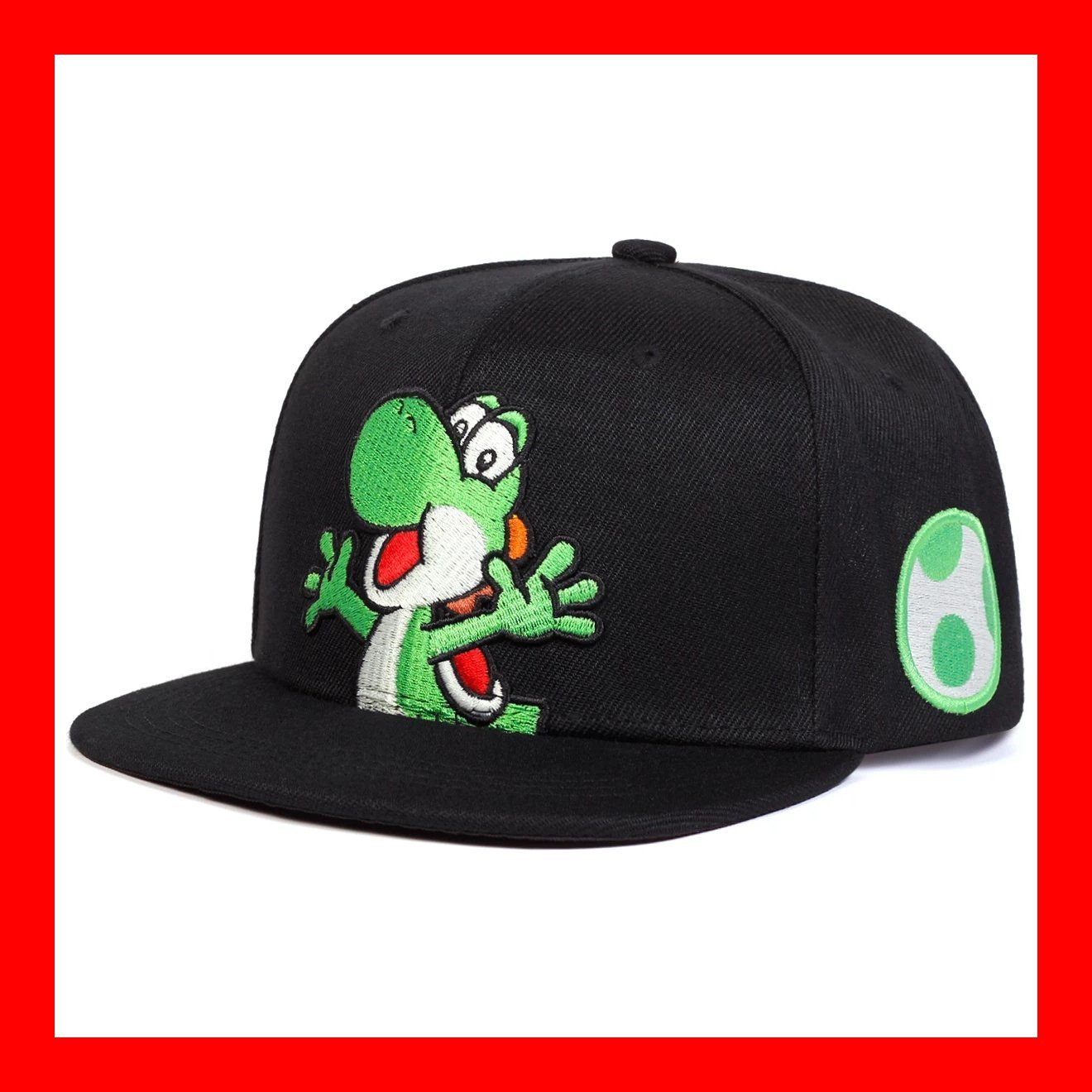 Copricapi, berretti & cappellini: Basecap Yoshi Super Mario Dinosaurier Nintendo Mütze Kappe – Nuovo e nell'imballaggio originale da Dättlikon venduto da easythings