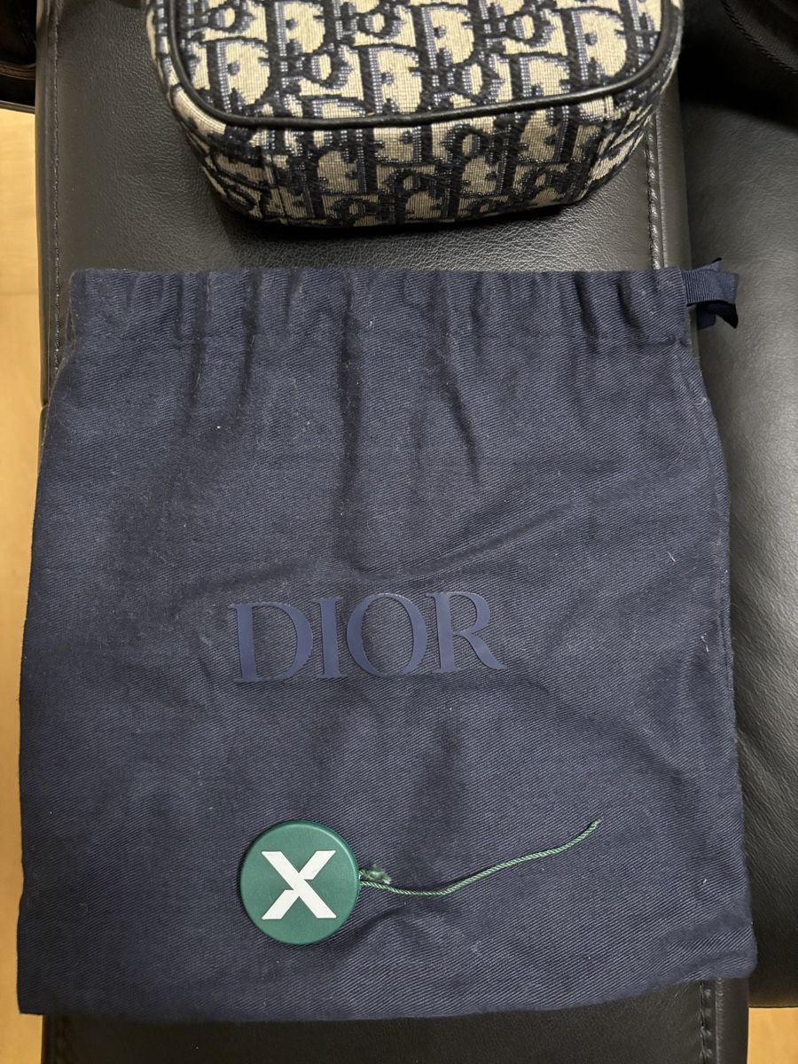 Dior Taschen: Dior Messenger Pouch Oblique Jacquard Beige/Black – Neu (gemäss Beschreibung) aus Adliswil von Parosek 1