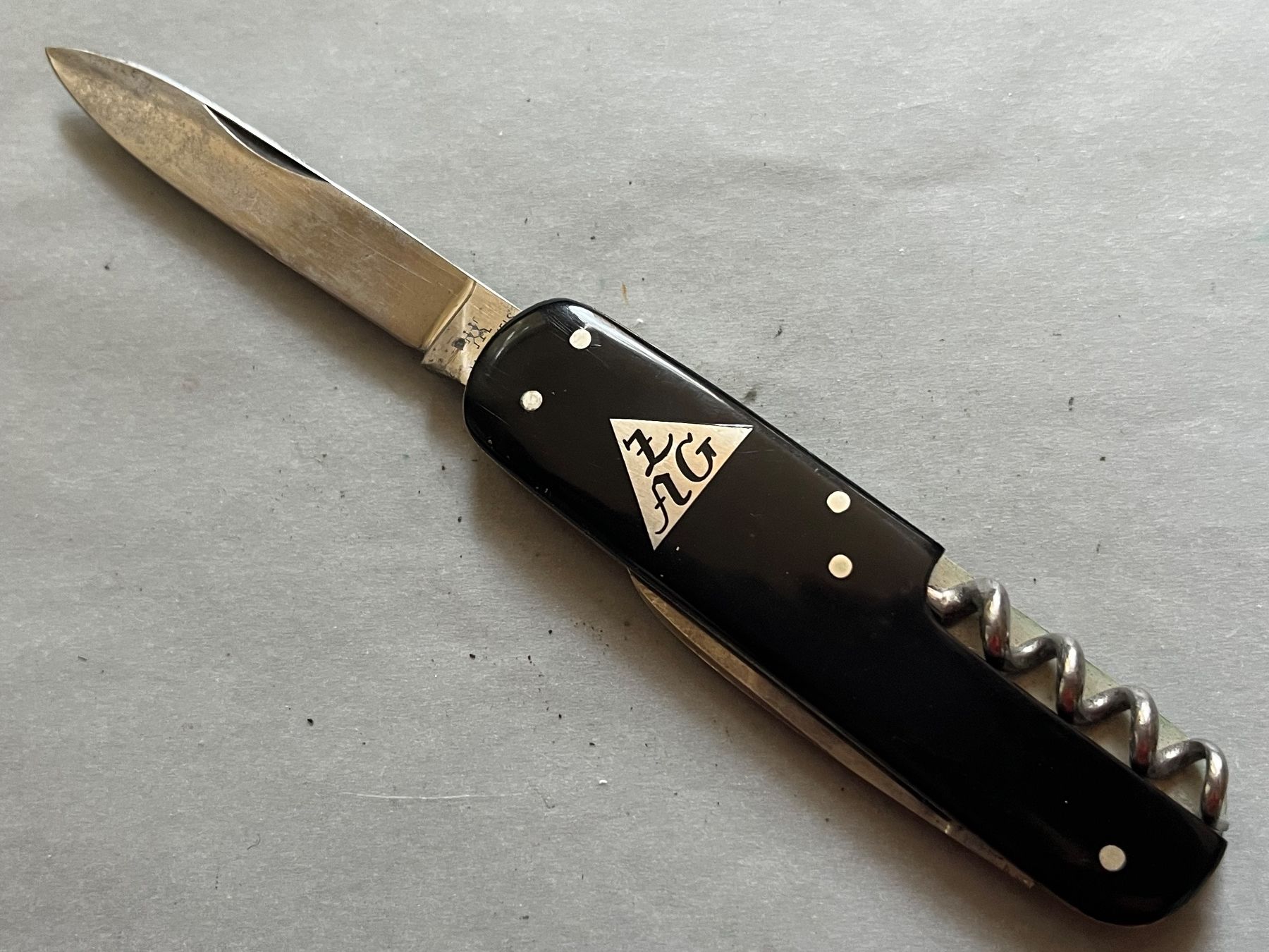 Solingen Coltelli tascabile: Sackmesser J.A. HENCKELS Solingen 83 mm – Usato da Zürich venduto da FV.vintage 4