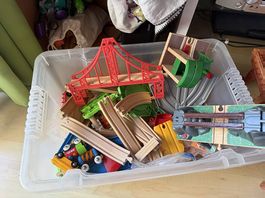 Holz Eisenbahn, Brio + IKEA