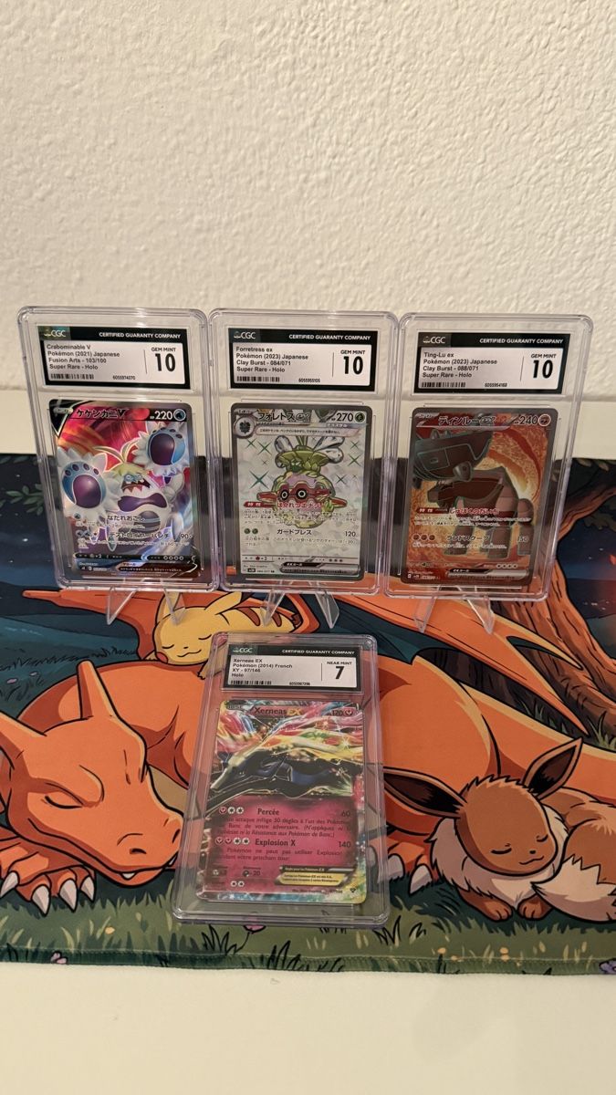 Pokémon Carte collezionabili: Set bewertete CGC 10 Karten Pokémon – Nuovo (secondo la descrizione) da Dübendorf venduto da Simplysimi