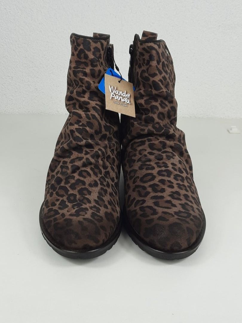 Scarpe da donna: WANDA PANDA elegante Stiefeletten Leopard Gr. 36 – Nuovo e nell'imballaggio originale da Seuzach venduto da VT-Collections1 4
