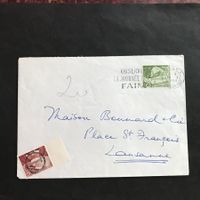 NP Brief mit T-Entwertung auf Zst 301A