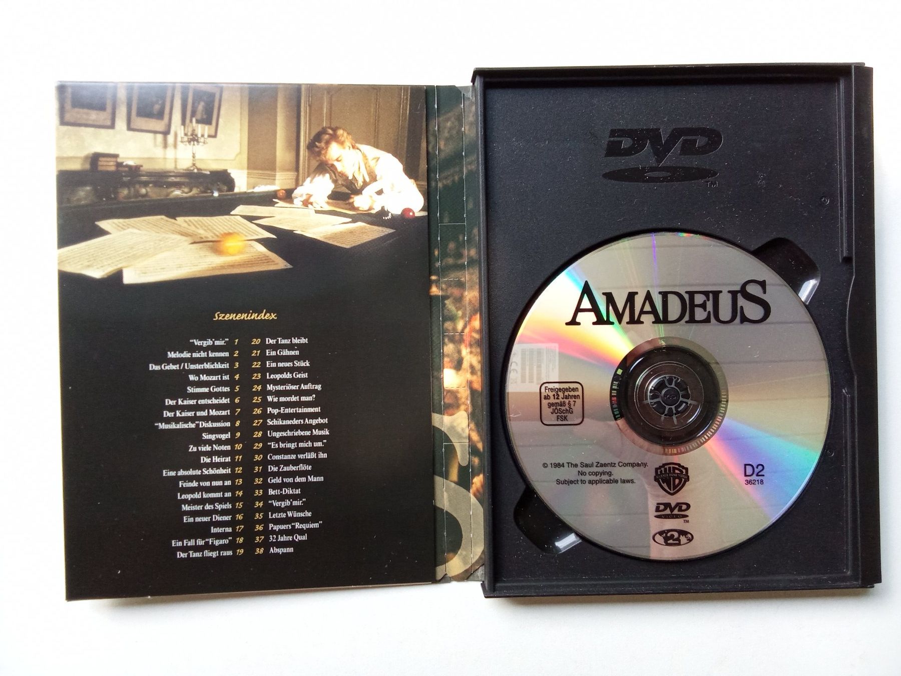 Tutti i DVDs: Amadeus - ausgezeichnet mit 8 Oscars 1984 – Usato da Bilten venduto da Bora3 2