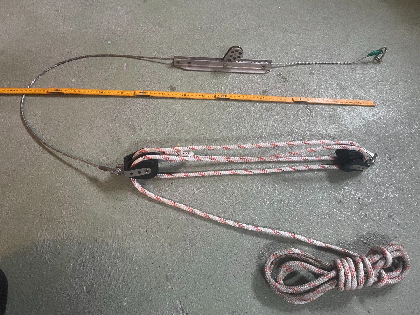 Sonstiges zum Lager & Transport: Vorstag Spanner / Flaschenzug / Segelboot – Gebraucht aus Richterswil von Blue210 4