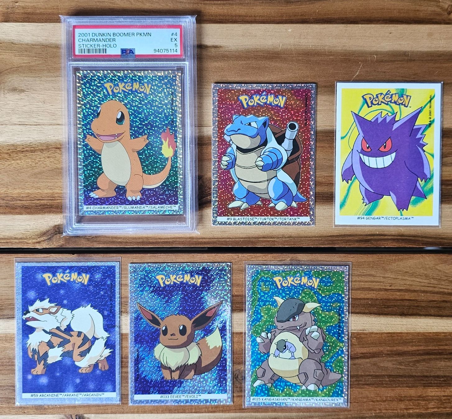 Pokémon Carte collezionabili: Pokémon Dunkin Boomer PSA Glurak Charizard Blastoise Gengar – Usato da Alpnach Dorf venduto da FrankyFranks 1