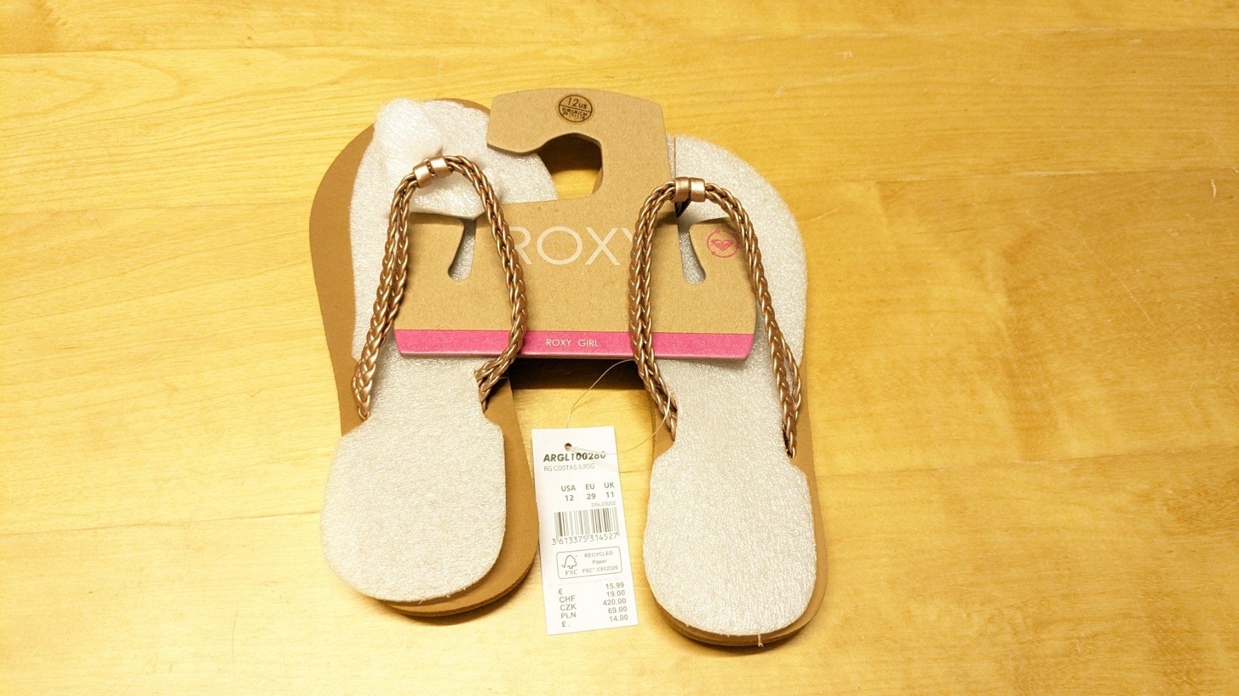 Roxy Chaussures filles: Neue Roxy Flip Flops - Gr. 29 – Neuf avec emballage d'origine à Staufen par Fleby84 2