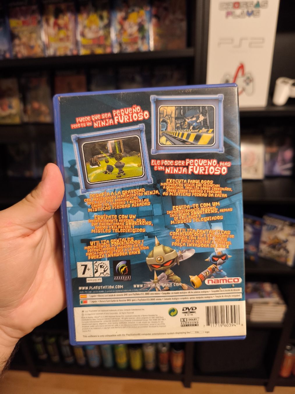 Giochi: PS2 - I-Ninja - PlayStation 2 – Usato da Wangen b. Olten venduto da CrossasPlays 2