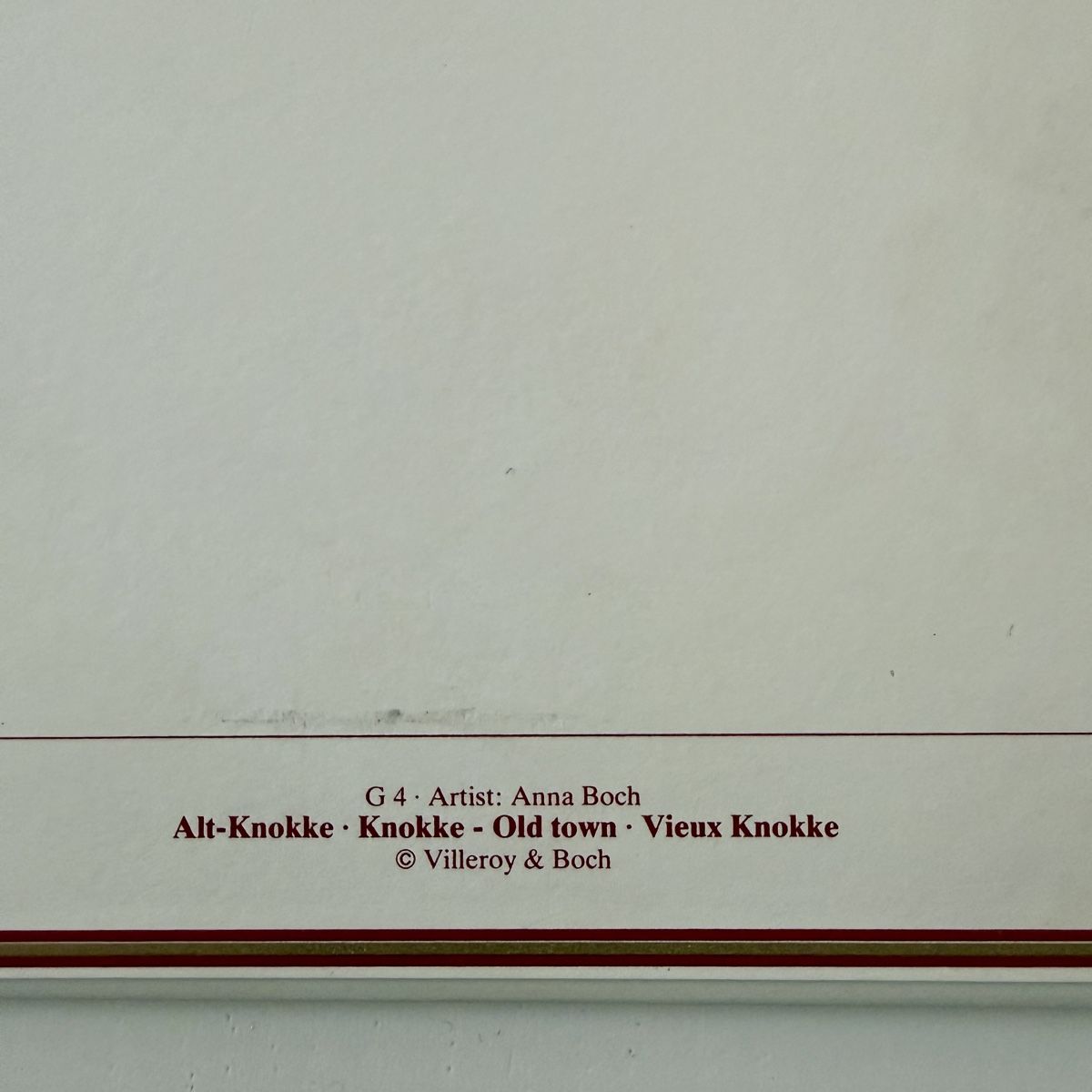 Dipinti: Vintage Villeroy & Boch VilboCard – Usato da Freienbach venduto da Avviivva_Shop 5