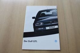 VW Golf GTI Prospekt 8/1992