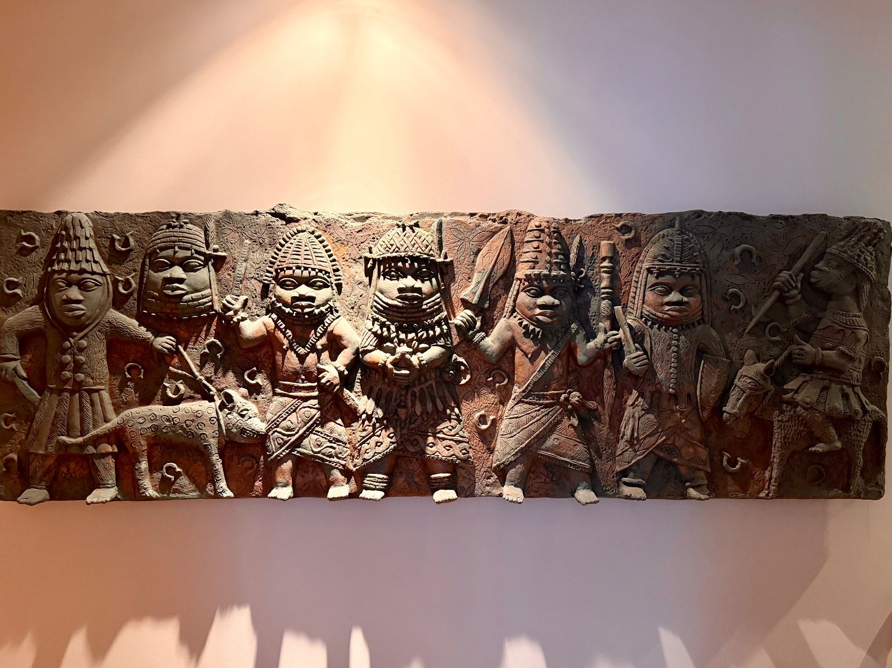 Sculture & Statue: Bronze  "Benin" nicht antike Plaque – Usato da Stäfa venduto da bem_n8gf