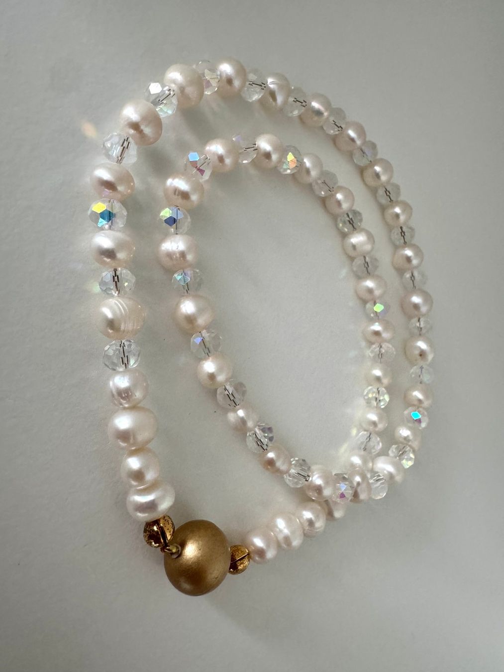 Catenine: Halskette Perlen, Tschechischer-Kristall – Nuovo (secondo la descrizione) da Biberist venduto da tl-schmuck 1