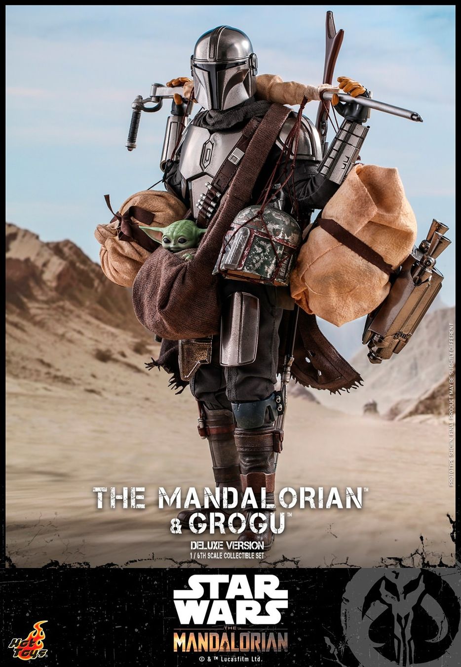 Hot Toys Statuette: Mandalorian und Grogu Hot Toys – Nuovo e nell'imballaggio originale da Embrach venduto da RandyG91 3