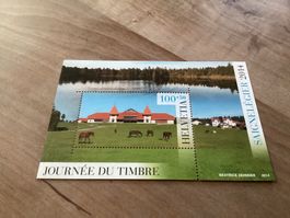 2014 Briefmarken postfrisch Tag der Briefmarke Saignelegier