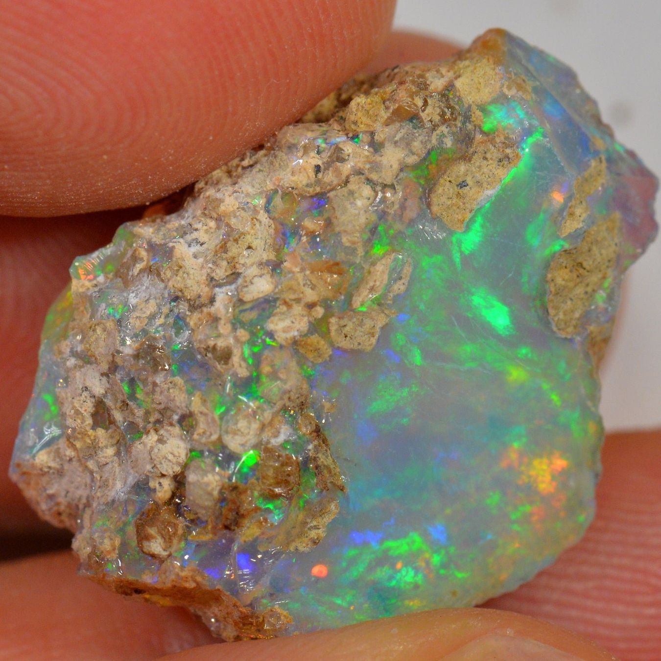 Pietre preziose: 21.3 Karat - Roher Äthiopischer Welo Opal – Nuovo (secondo la descrizione) da Rüti ZH venduto da DeinOpal 1