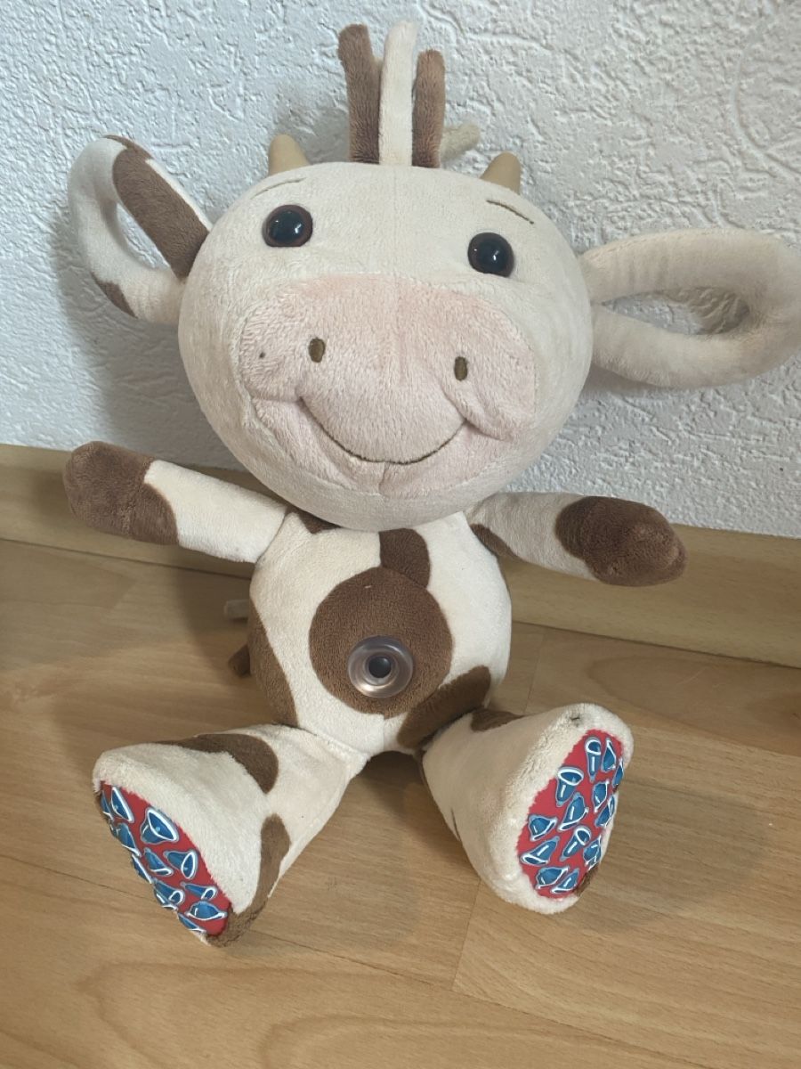 Giocattoli: Kuh-Kuscheltier mit DVD von Tiny Love – Usato da Brütten venduto da Acutis2006 5