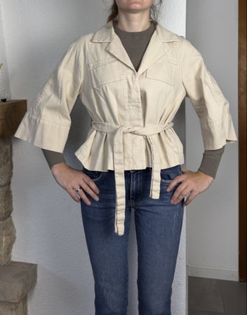 RIANI Veste femme / Damen Jacke beige T.38