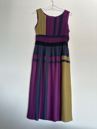 Plissiertes Kleid von BCBGMaxariza, Gr. S