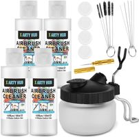 Reinigungsset 4 120 mL Airbrush Reiniger Reinigungstopf