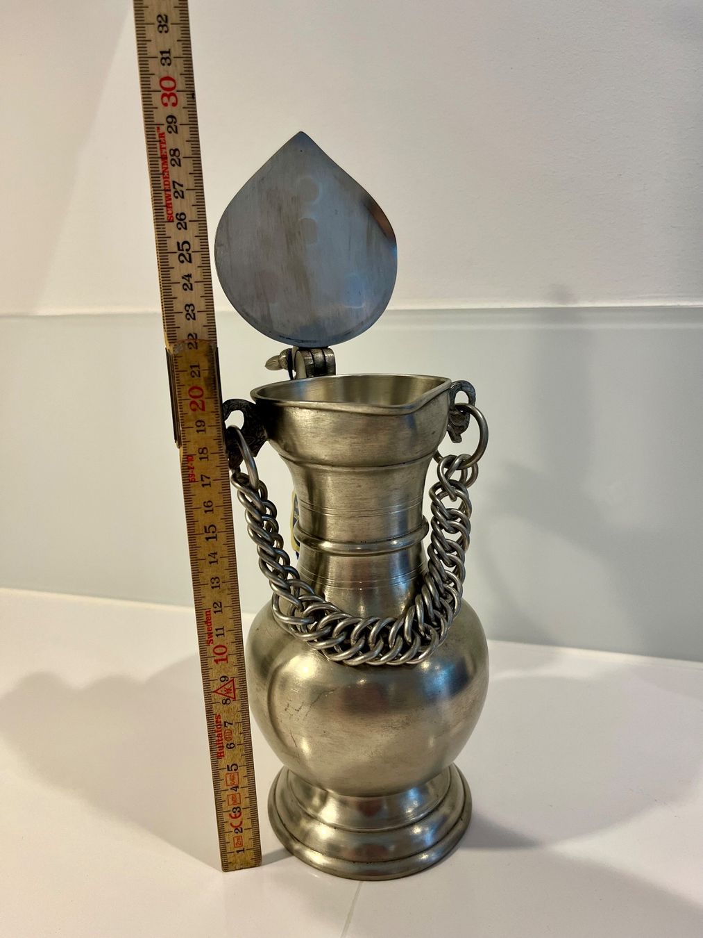 Caraffe: Ungebrauchter Feinzinnkrug – Nuovo (secondo la descrizione) da Muotathal venduto da sch_h6cz 5