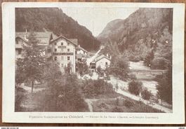 VALAIS -CHÂTELARD - HÔTEL SUISSE DU CHÂTELARD À LA FRONTIÈRE