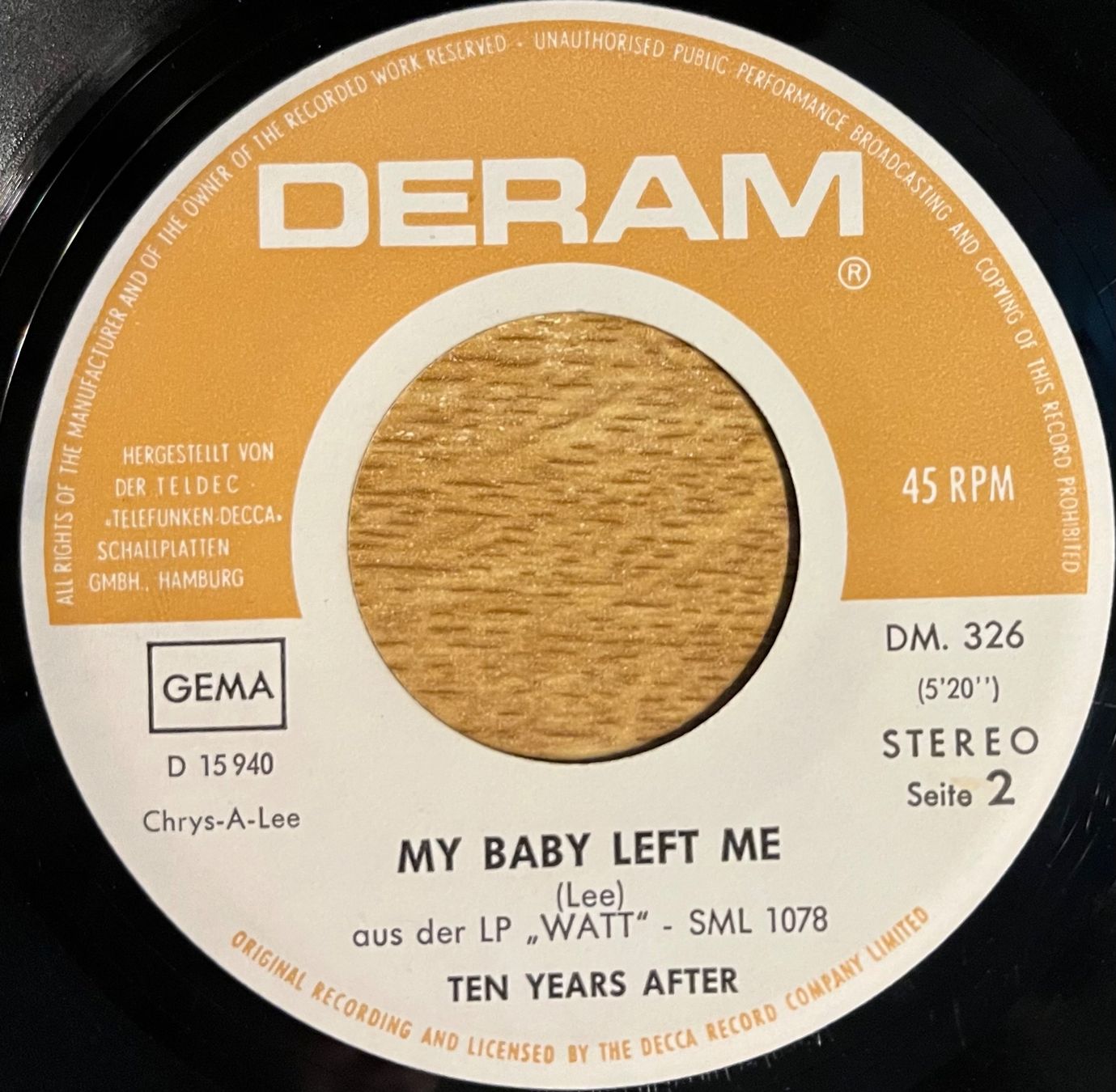Schallplatten: TEN YEARS AFTER - I'M COMING ON – Gebraucht aus Bussigny von vinyl-pas-cher 3
