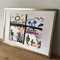 Pistol Pete Moderne Kunst Neo Expressionismus Acryl Bammert