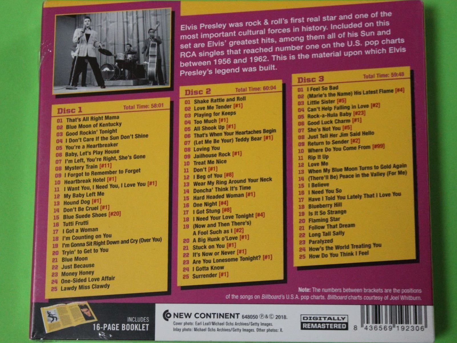 CDs: Elvis Presley - The #1 Hits 3CDs OVP!!!! – Neu und originalverpackt aus Tübach von JamesStone 1