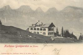 Flums SG Flumserberg Kurhaus Gamperdon Churfürsten 1904