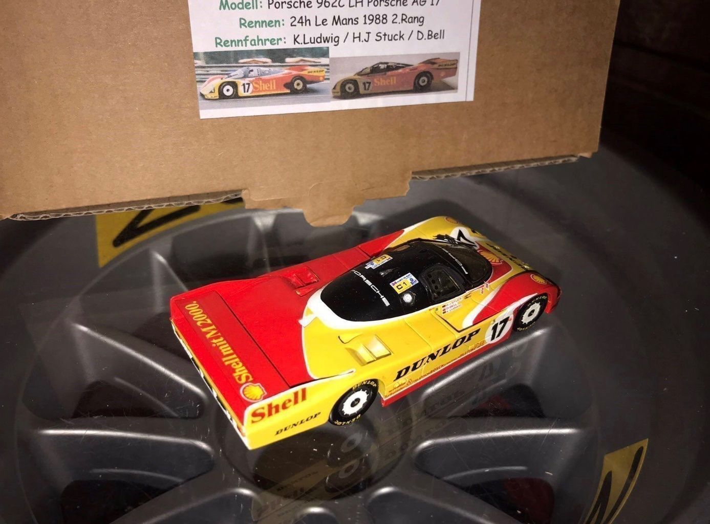 Minichamps Modellini d'auto: Porsche 962C LH SHELL 1/43 – Usato da Wohlen AG venduto da PrivatSammlung 1