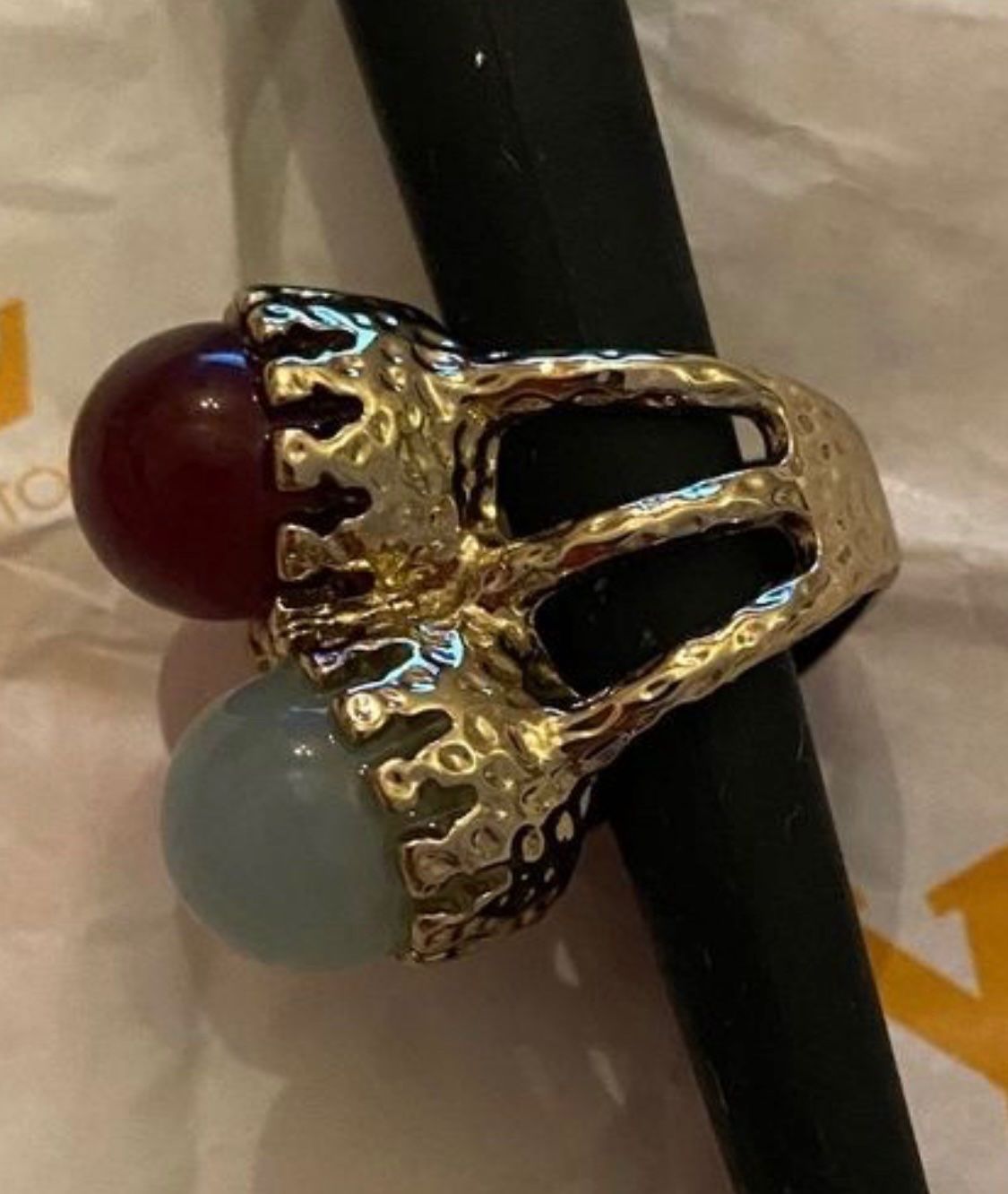Anelli: Perfekter Auftritt mit diesem tollen Modeschmuck Ring, 18mm – Nuovo (secondo la descrizione) da Winkel venduto da ferrari2022 3