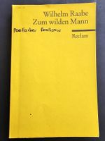 Wilhelm Raabe - Zum wilden Mann (Reclam) Taschenbuch