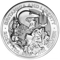 Britannia and Liberty 2025 1oz Silver England und USA